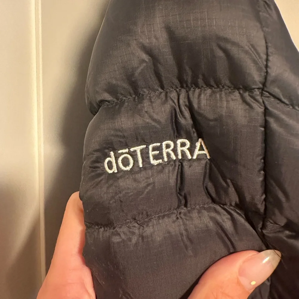 Cotopaxi Black Jacket with Blue Stripes - Picture 3 of 4